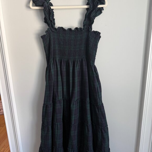 Hill House- The Ellie Nap Dress - Blackwatch Tartan Sz XL - Picture 2 of 6